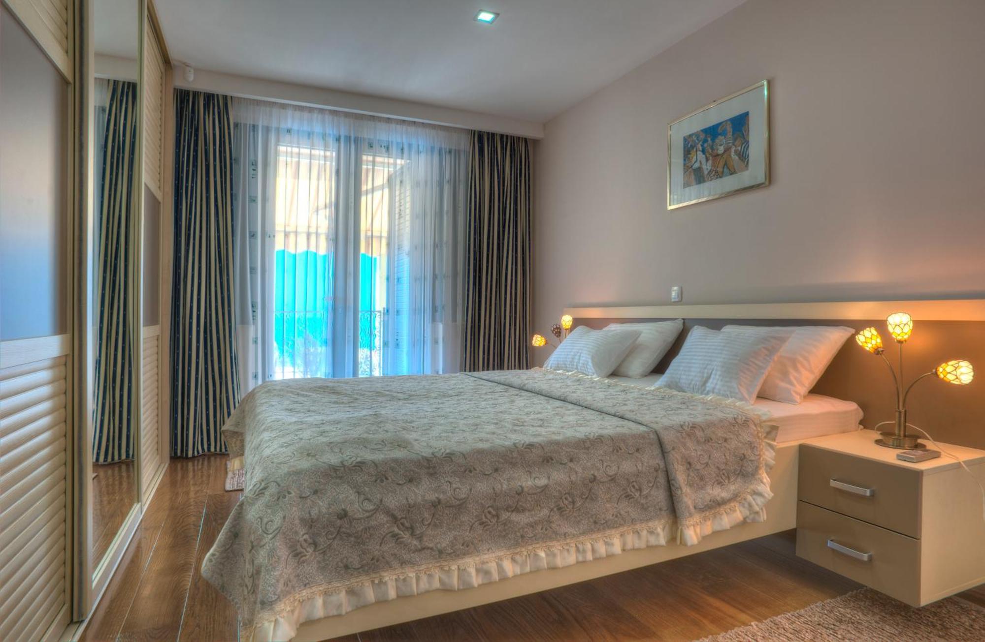 Villa Stevan Sveti Stefan Bagian luar foto