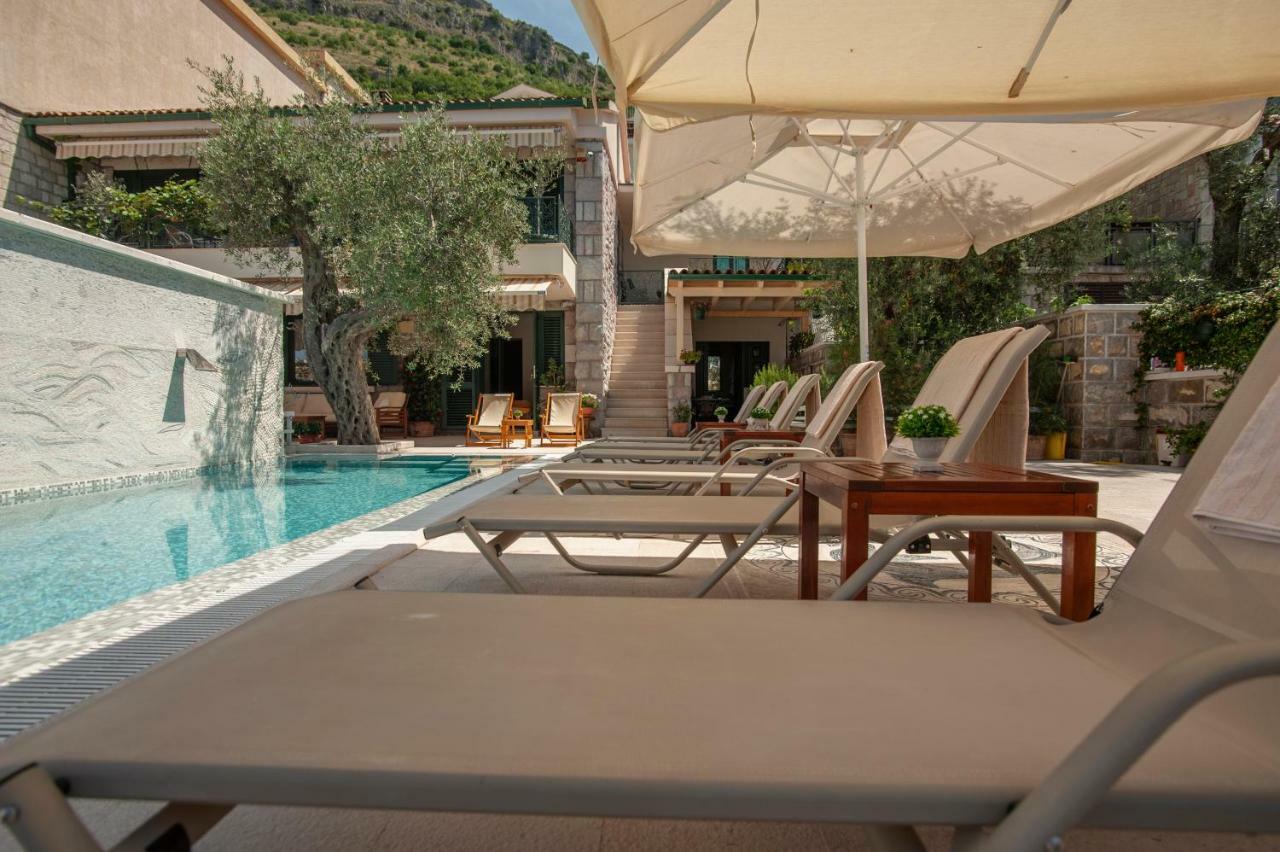 Villa Stevan Sveti Stefan Bagian luar foto