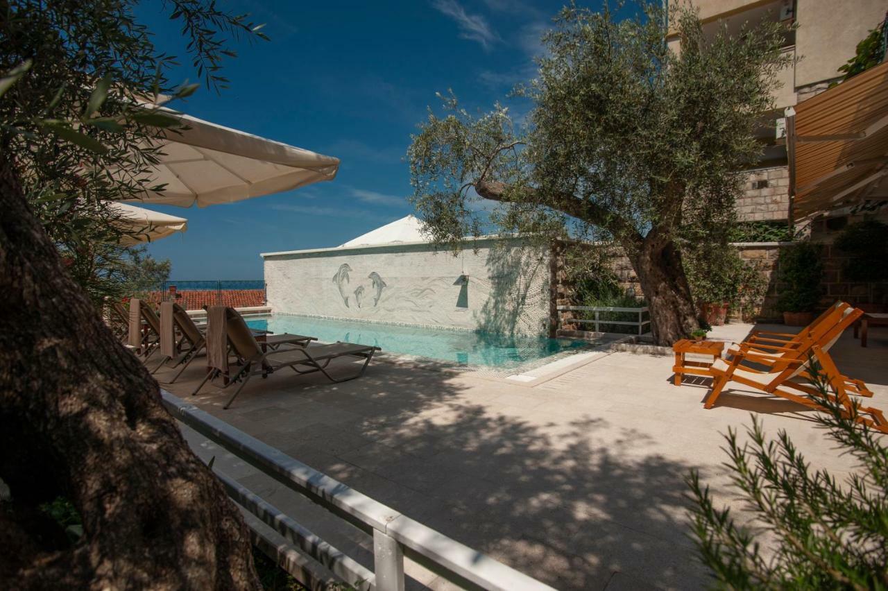 Villa Stevan Sveti Stefan Bagian luar foto