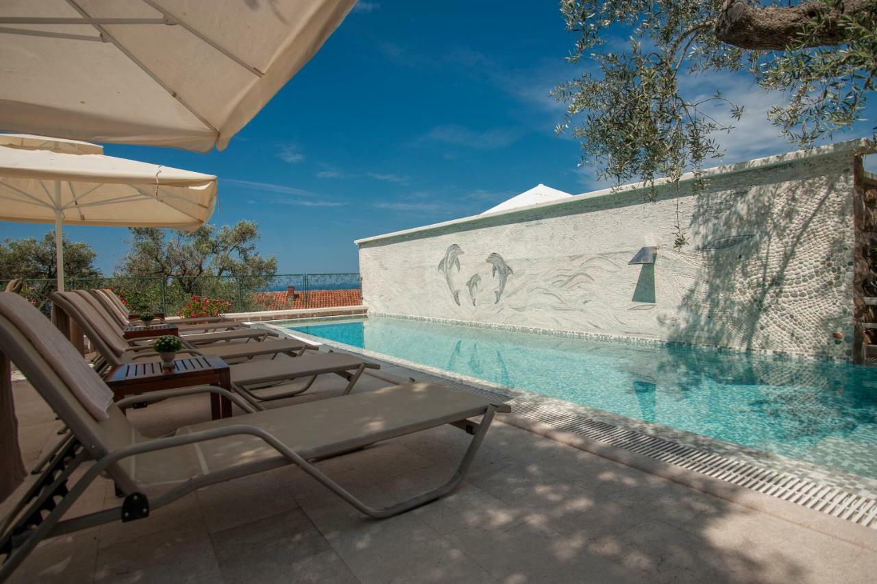 Villa Stevan Sveti Stefan Bagian luar foto