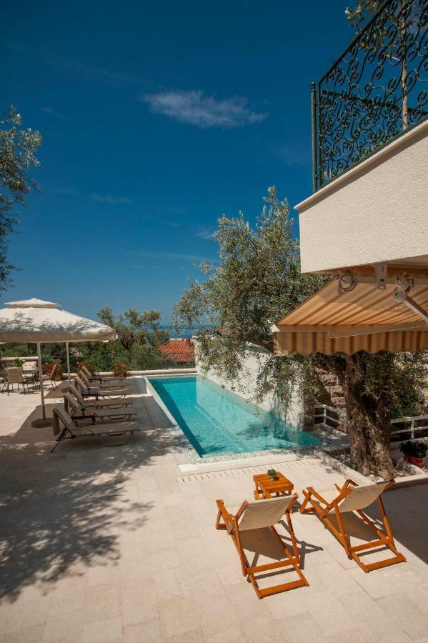 Villa Stevan Sveti Stefan Bagian luar foto