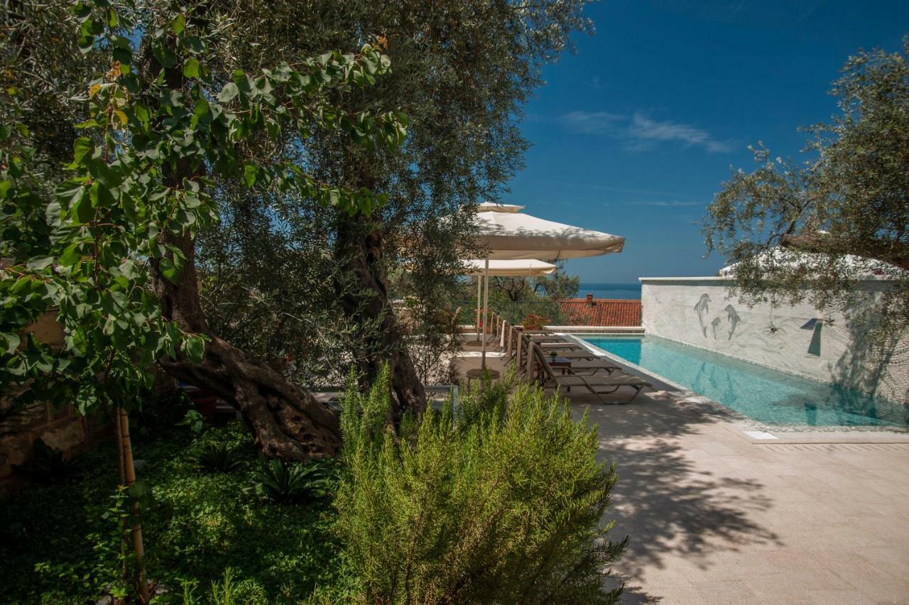 Villa Stevan Sveti Stefan Bagian luar foto