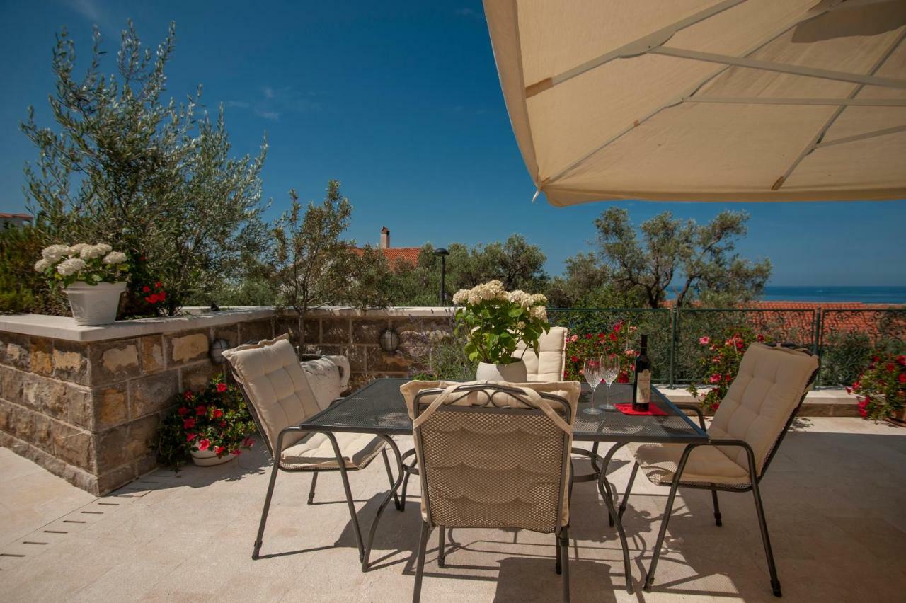 Villa Stevan Sveti Stefan Bagian luar foto