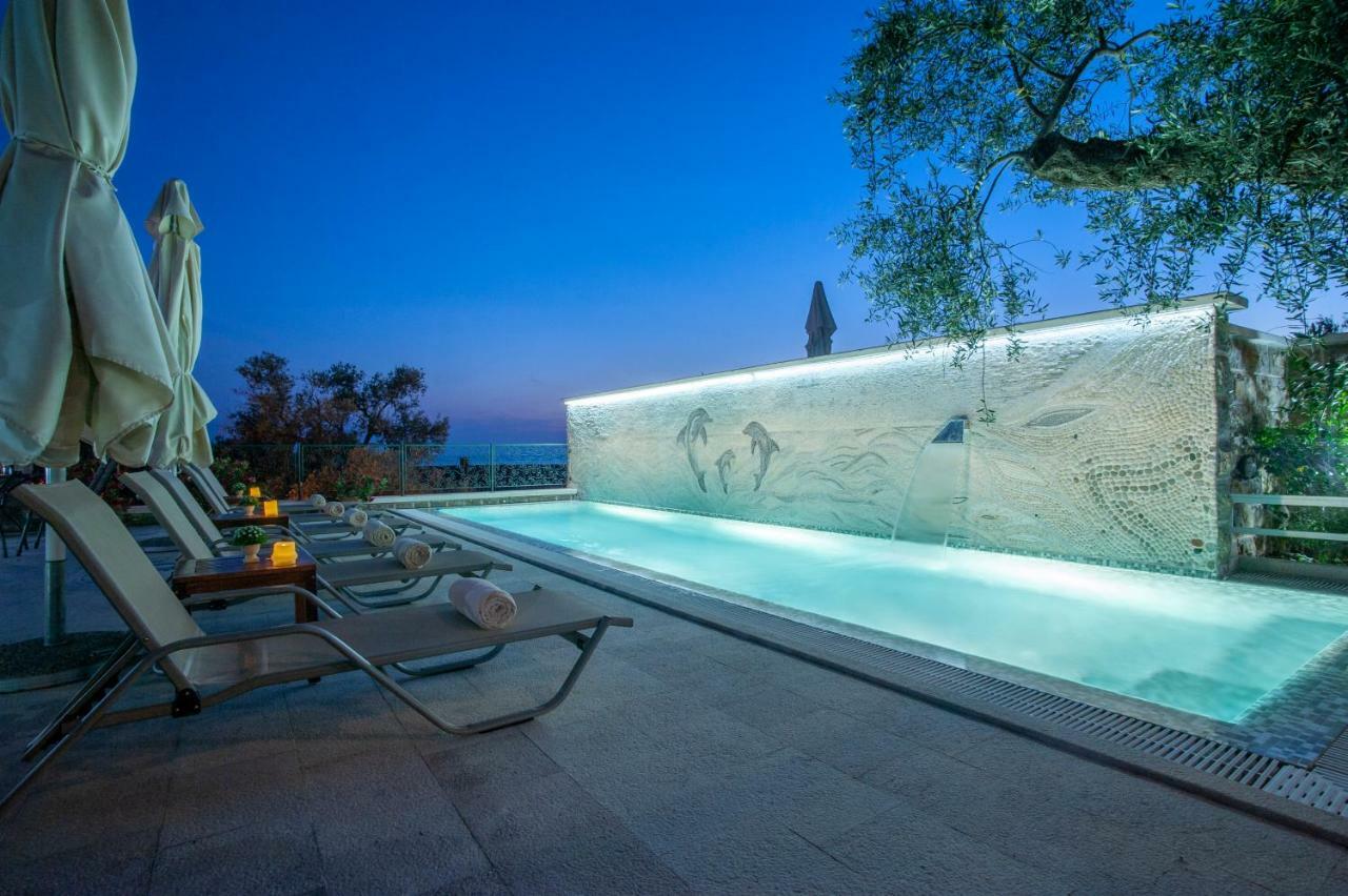 Villa Stevan Sveti Stefan Bagian luar foto