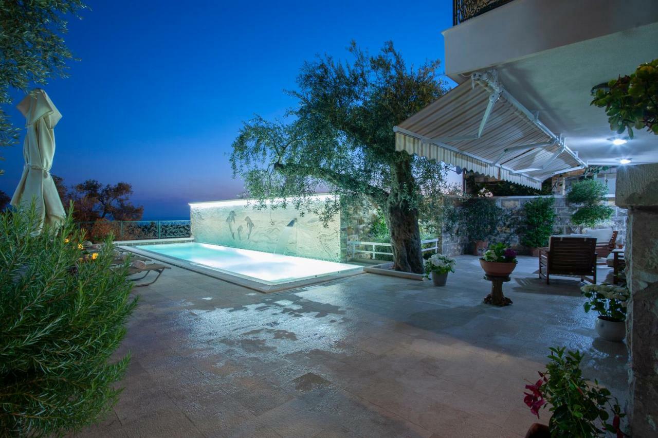 Villa Stevan Sveti Stefan Bagian luar foto