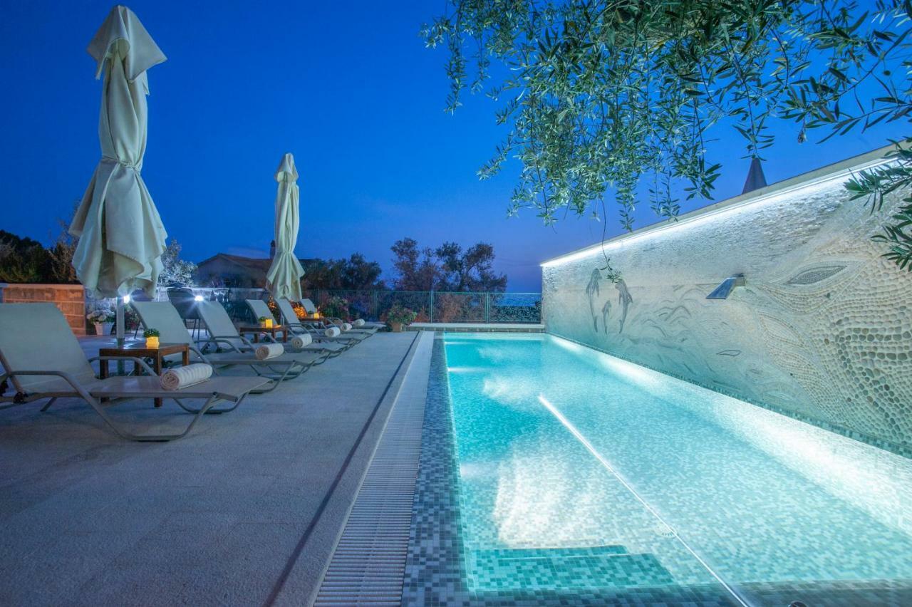 Villa Stevan Sveti Stefan Bagian luar foto